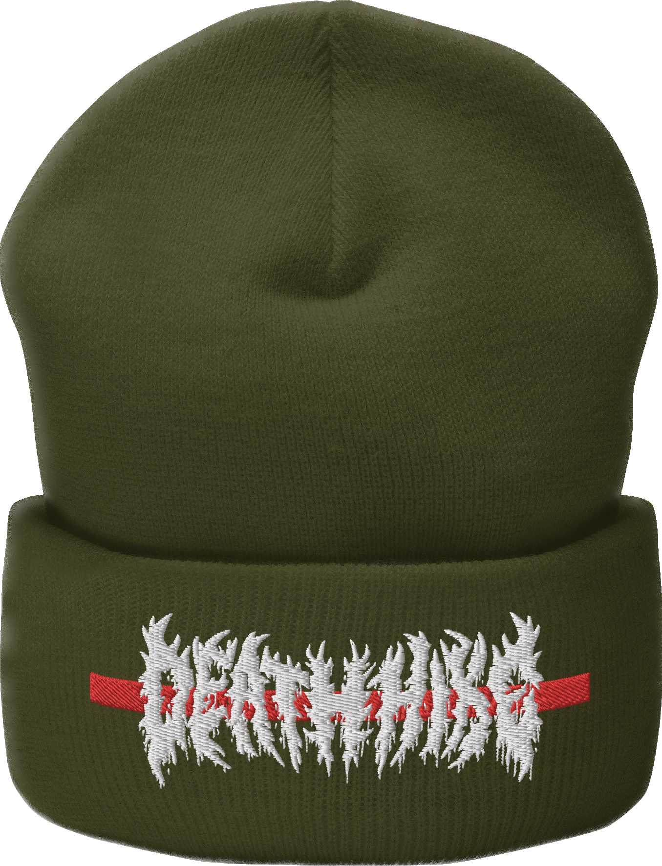 DEATH HIKE EMBROIDERED LOGO BEANIE