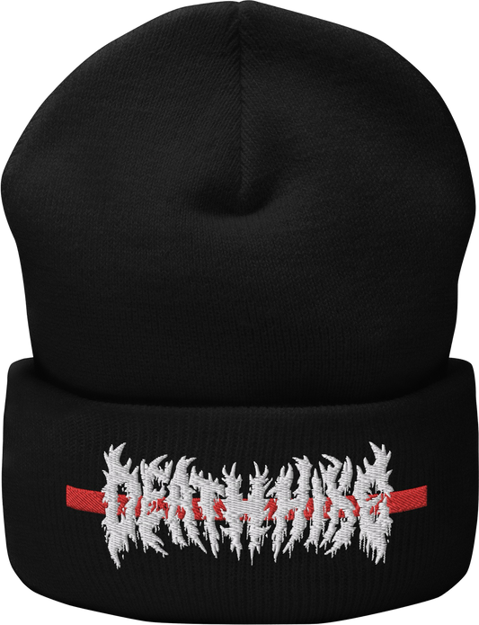 DEATH HIKE EMBROIDERED LOGO BEANIE