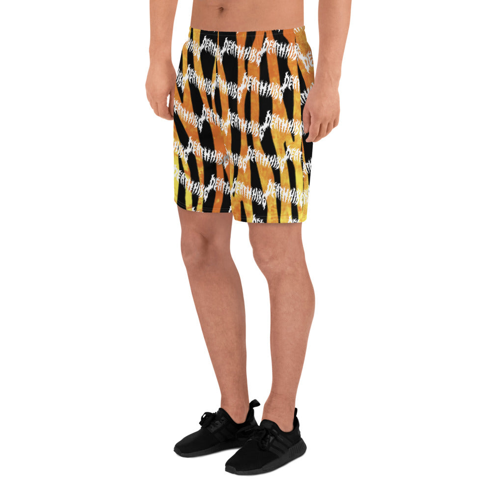 DEATH HIKE'S "FIRE TIGER" MEN'S SHORTS