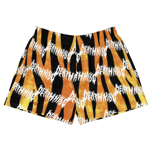 DEATH HIKE'S "FIRE TIGER" WOMEN'S SHORTS