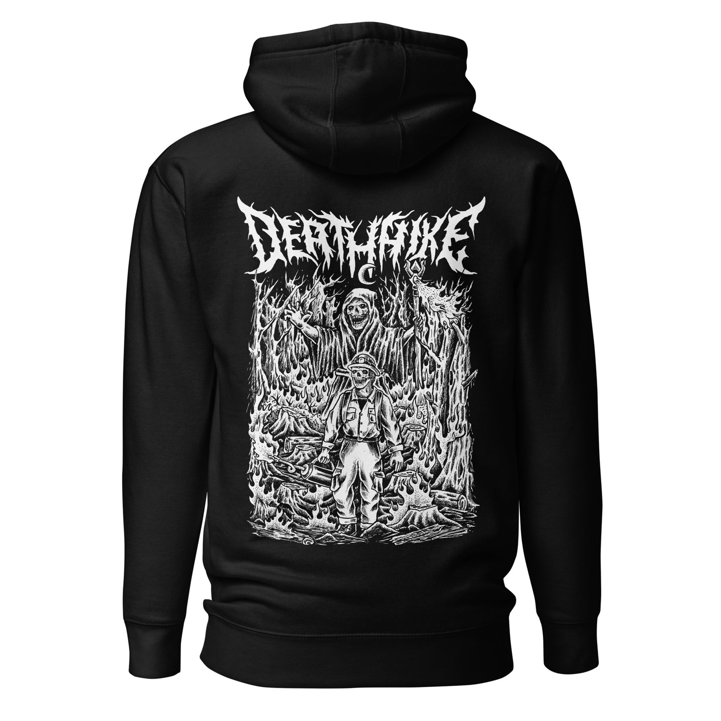 DEATH HIKE'S "ARCANE BURN" UNISEX HOODIE