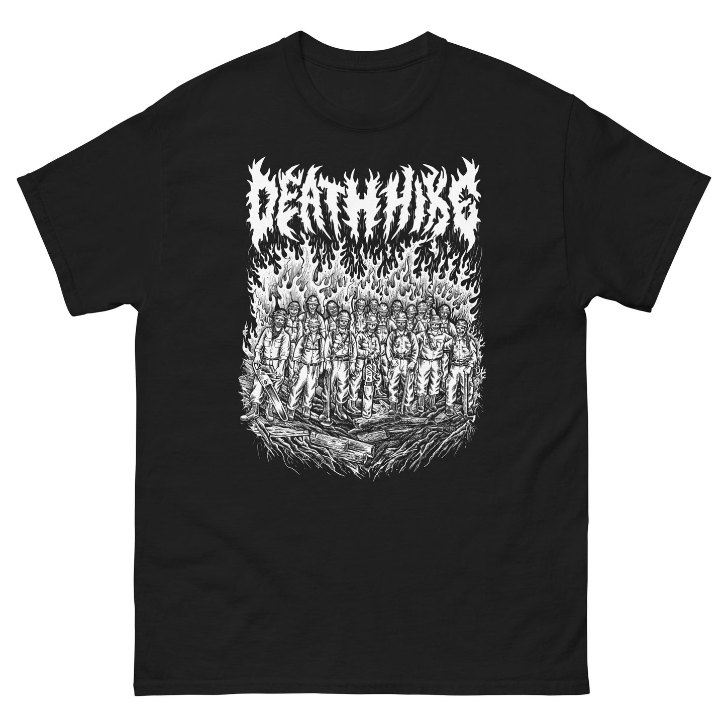 DEATH HIKE'S "HAND OF THE DEAD" MEN’S T-SHIRT